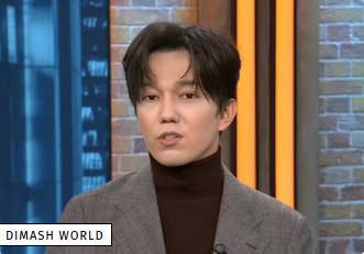 Dimash Qudaibergen donne une interview en direct sur CNN