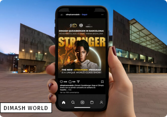 Dimash donnera son premier concert en Espagne à l’Olympic Arena de Badalona